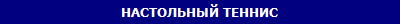 НАСТОЛЬНЫЙ ТЕННИС